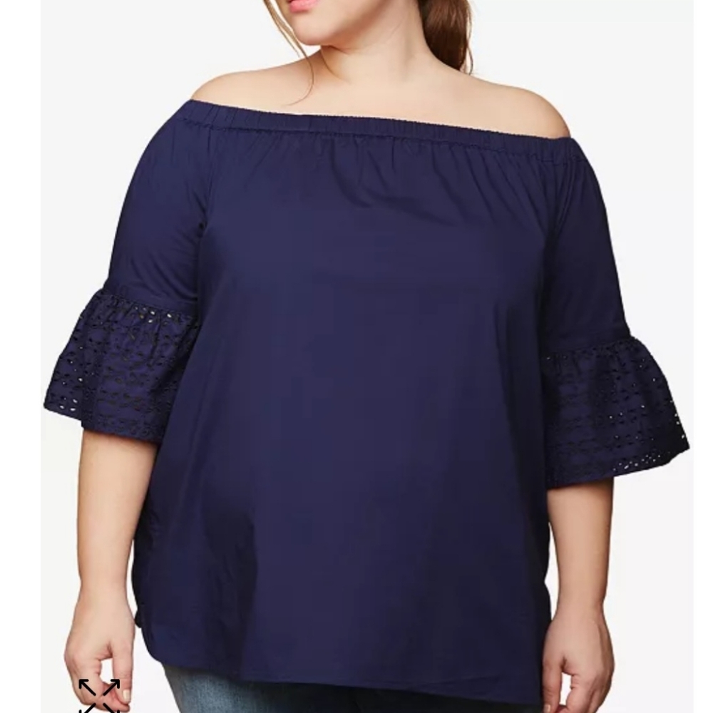 Motherhood Maternity Navy Blue Shirt -M